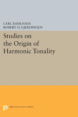 E-book, Studies on the Origin of Harmonic Tonality, Princeton University Press