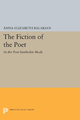 E-book, The Fiction of the Poet : In the Post-Symbolist Mode, Balakian, Anna Elizabeth, Princeton University Press