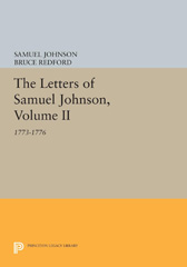 eBook, The Letters of Samuel Johnson : 1773-1776, Princeton University Press