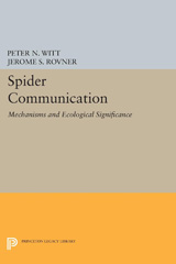 E-book, Spider Communication : Mechanisms and Ecological Significance, Princeton University Press