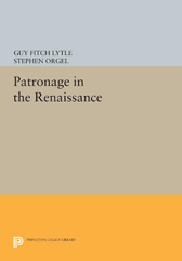 eBook, Patronage in the Renaissance, Princeton University Press