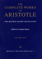 E-book, The Complete Works of Aristotle, Volume Two : The Revised Oxford Translation, Princeton University Press