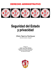 E-book, Seguridad del Estado y privacidad, Tejerina Rodríguez, Ofelia, Reus