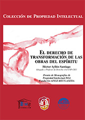 E-book, El derecho de transformación de las obras del espíritu, Reus