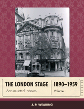 E-book, The London Stage 1890-1959 : Accumulated Indexes, Wearing, J. P., Rowman & Littlefield Publishers