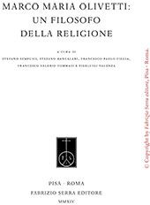 E-book, Marco Maria Olivetti : un filosofo della religione, Fabrizio Serra Editore
