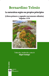 eBook, La naturaleza según sus propios principios : (Libros primero y segundo nuevamente editados) Nápoles 1570, Tecnos