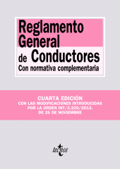 E-book, Reglamento General de Conductores : Con normativa complementaria. Cuarta edición, Tecnos