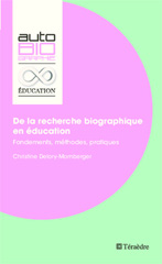 E-book, De la recherche biographique en éducation : fondements, méthodes, pratiques, Téraèdre