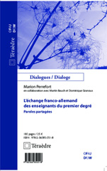 E-book, L'échange franco-allemand des enseignants du premier degré : Paroles partagées, Perrefort, Marion, Téraèdre