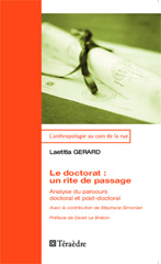 E-book, Le doctorat : un rite de passage : Analyse du parcours doctoral et post-doctoral, Téraèdre