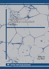 eBook, A Directory of Arrhenius Parameters : Metals, Trans Tech Publications Ltd