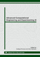 E-book, Advanced Computational Engineering and Experimenting III, Trans Tech Publications Ltd