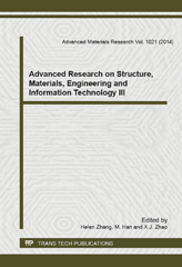 E-book, Advanced Research on Structure, Materials, Engineering and Information Technology III, Trans Tech Publications Ltd