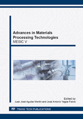 eBook, Advances in Materials Processing Technologies, Trans Tech Publications Ltd