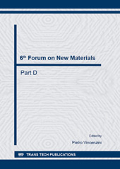 E-book, 6th Forum on New Materials, Trans Tech Publications Ltd