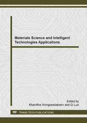 eBook, Materials Science and Intelligent Technologies Applications, Trans Tech Publications Ltd