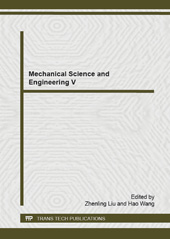 eBook, Mechanical Science and Engineering V, Trans Tech Publications Ltd