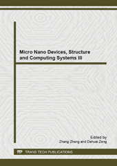 E-book, Micro Nano Devices, Structure and Computing Systems III, Trans Tech Publications Ltd