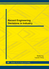 E-book, Recent Engineering Decisions in Industry, Trans Tech Publications Ltd