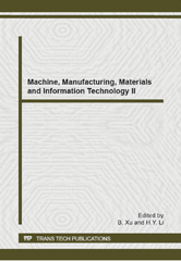 eBook, Machine, Manufacturing, Materials and Information Technology II, Trans Tech Publications Ltd