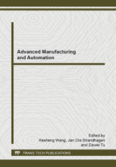 E-book, Advanced Manufacturing and Automation, Trans Tech Publications Ltd
