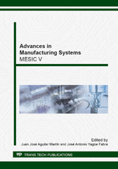 eBook, Advances in Manufacturing Systems, Trans Tech Publications Ltd