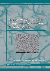 E-book, French Activity on High Temperature Corrosion in Water Vapor, Chevalier, Sébastien, Trans Tech Publications Ltd