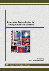 E-book, Innovative Technologies for Joining Advanced Materials, Trans Tech Publications Ltd