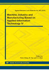 eBook, Machine, Industry and Manufacturing Based on Applied-Information Technology IV, Trans Tech Publications Ltd