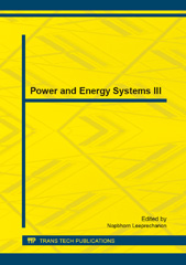 eBook, Power and Energy Systems III, Trans Tech Publications Ltd
