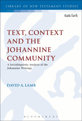 E-book, Text, Context and the Johannine Community, T&T Clark