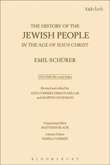E-book, The History of the Jewish People in the Age of Jesus Christ, Schürer, Emil, T&T Clark