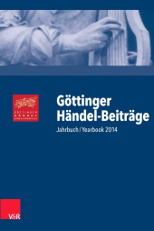 E-book, Göttinger Händel-Beiträge, Band 15, Vandenhoeck & Ruprecht