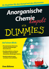 eBook, Anorganische Chemie kompakt für Dummies, Böhme, Uwe., Wiley