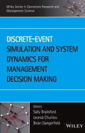 eBook, Discrete-Event Simulation and System Dynamics for Management Decision Making, Wiley