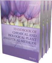 E-book, Handbook of Chemical and Biological Plant Analytical Methods, Wiley