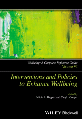 E-book, Wellbeing: A Complete Reference Guide, Interventions and Policies to Enhance Wellbeing, John Wiley & Sons