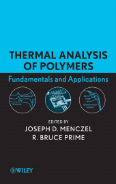 E-book, Thermal Analysis of Polymers : Fundamentals and Applications, John Wiley & Sons