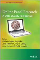 E-book, Online Panel Research : A Data Quality Perspective, John Wiley & Sons