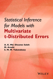 eBook, Statistical Inference for Models with Multivariate t-Distributed Errors, John Wiley & Sons