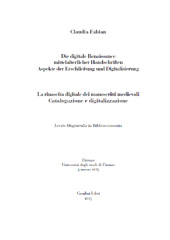 Capitolo, La Bayerische Staatsbibliothek e le iniziative a favore dei manoscritti medievali, Casalini libri