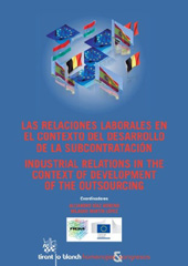 E-book, Las relaciones laborales en el contexto del desarrollo de la subcontratación = Industrial Relations in the Context of Development of the Outsourcing, Tirant lo Blanch