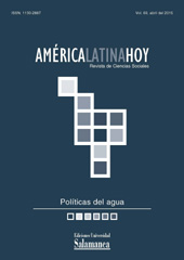 Fascicolo, América Latina Hoy : revista de ciencias sociales : 69, 1, 2015, Ediciones Universidad de Salamanca