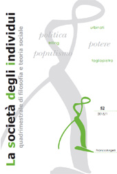 Article, Populismi ed estetizzazione, Franco Angeli