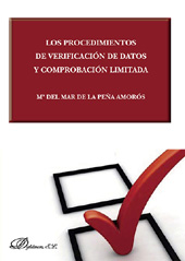 eBook, Los procedimientos de verificación de datos y comprobación limitada, Peña Amorós, M° del Mar., Dykinson