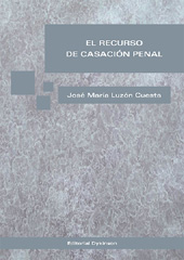 E-book, El recurso de casación penal, Luzón Cuesta, José María, Dykinson