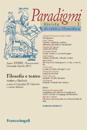 Article, Amleto e la filosofia : i filosofi e Amleto, Franco Angeli