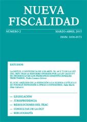 Fascicolo, Nueva fiscalidad : 2, 2015, Dykinson