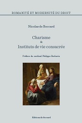 E-book, Charisme & instituts de vie consacrée : les canons 578 et 587 du Code de droit canonique de 1983, Éditions de Boccard